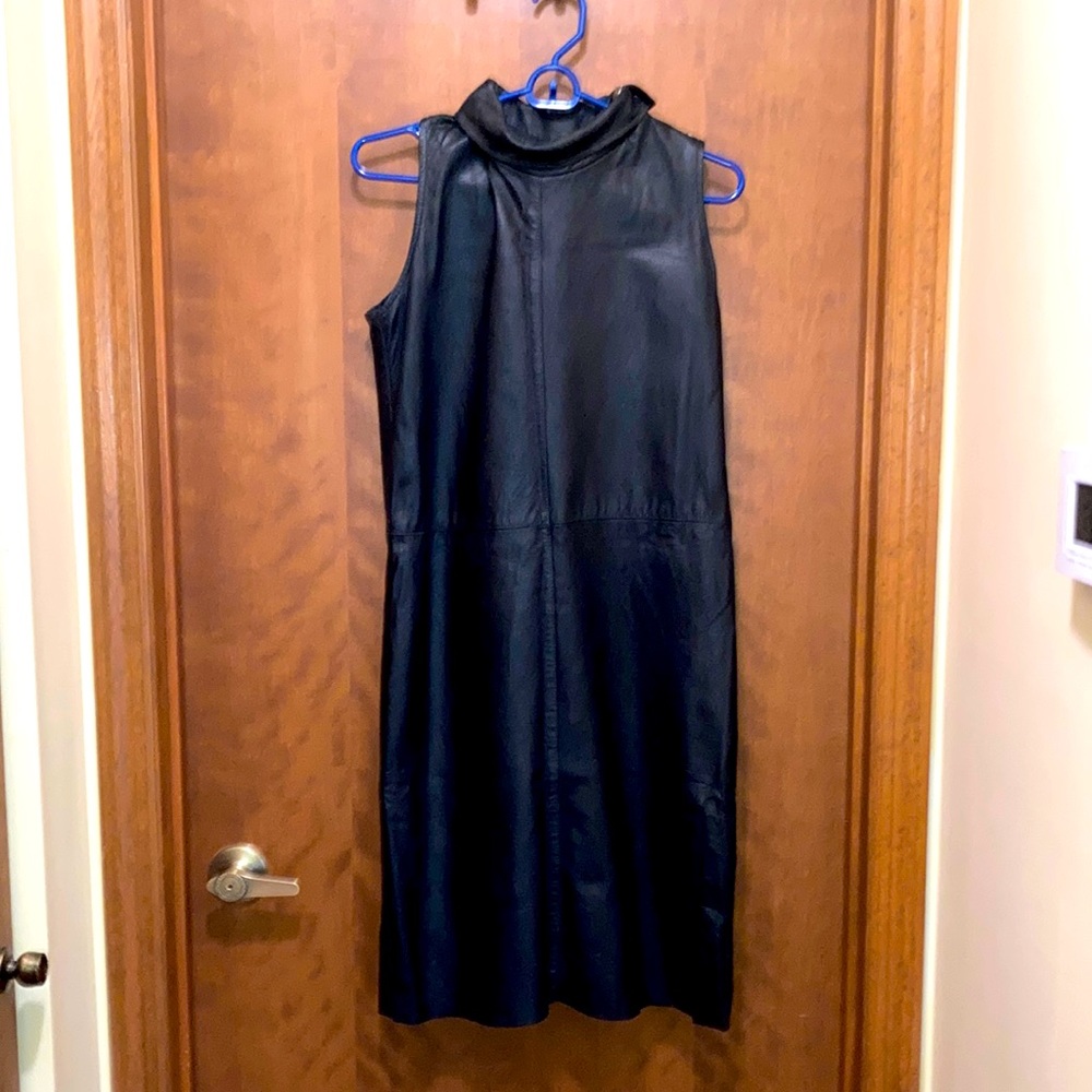 French Leather dress